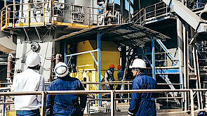 Commissioning a cement mill motor in Colombia