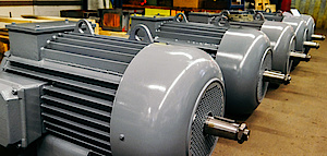 Replicas of crane motors