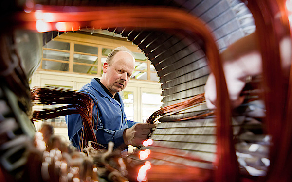 Ingenieur bei der Arbeit