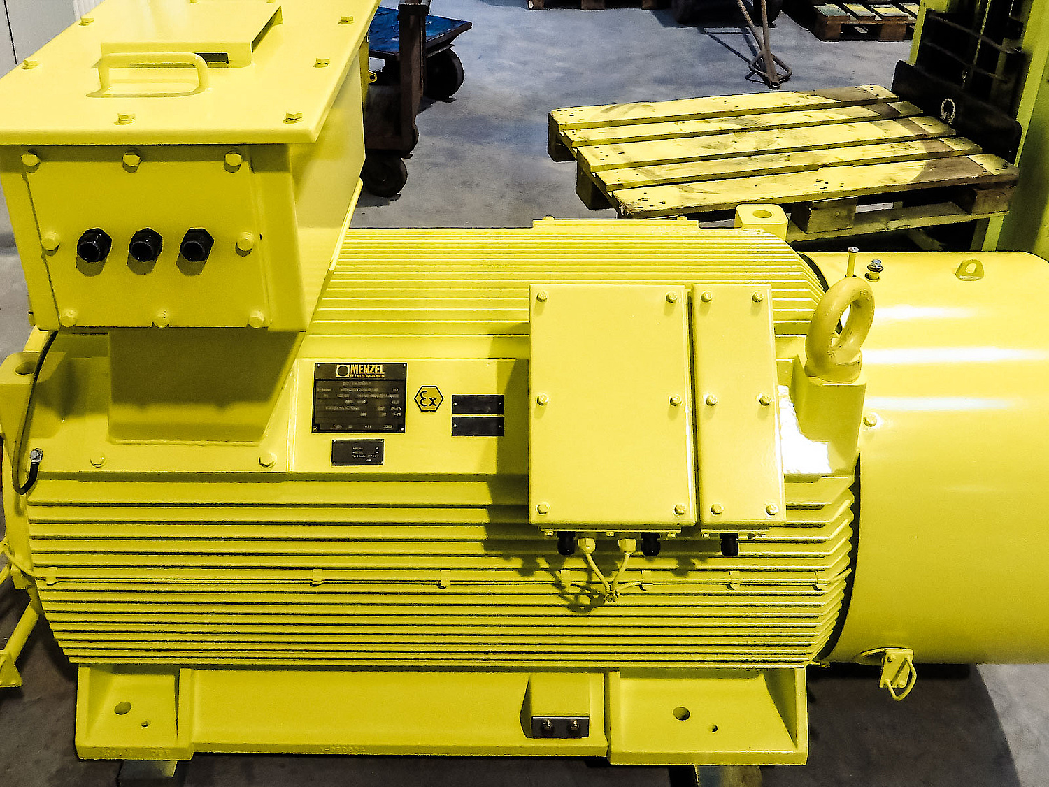 Exor Motor Ex nA & Ex tc motors (Zone 2 and Zone 22) up to 13.8 kV
