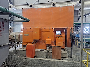 High-performance MEBSSL800-06 slip ring motor installation for gold mine ball mill