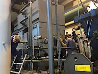 Inbetriebnahme des Lagermotors Inbetriebnahme des Lagermotors