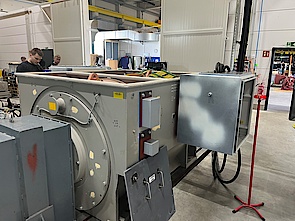 1700 kW gas-ex-protected extruder motor 