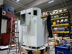 3.3kV vertical slip ring motor TEWAC 3.3kV vertical slip ring motor totally enclosed water to air cooled