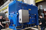 IP55 overpressure-encapsulated motor