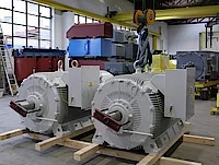 Two medium voltage dual speed motors for cement plant Two medium voltage dual speed motors for cement plant