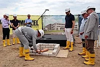 Menzel managing director and project manager wall in a time capsule Menzel managing director and project manager wall in a time capsule