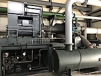 Lagervorrätiger Motor als Verdichterantrieb auf Kuba Lagervorrätiger Motor als Verdichterantrieb auf Kuba