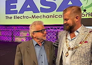 Kurt und Mathis Menzel auf der EASA Convention 2026