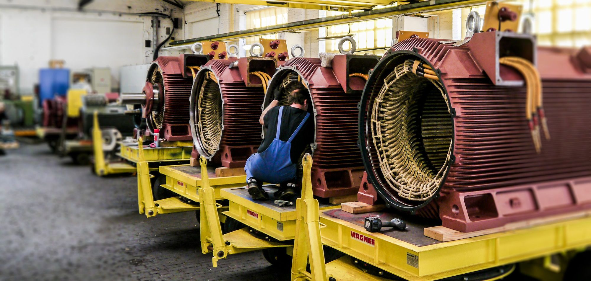 Electric motors for industrial applications up to 25 MW