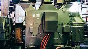 Nachbau eines Schleifringläufermotors mit Rohranschluss