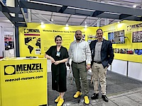 Menzel Messeteam auf der Expomin 2023 Menzel Messeteam auf der Expomin 2023