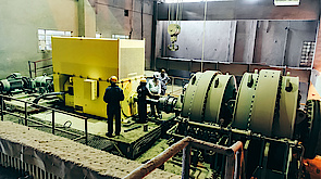 Commissioning a cement mill motor in Uganda