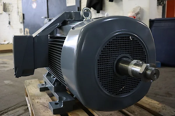 Crane motors with precisely replicated mounting dimensions: Menzel Motors