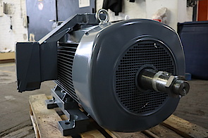 Custom-made MEBSGR crane motor for hoist applications