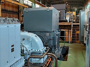 11kV compressor motor installed at industry gas company UK 11kV compressor motor installed at industry gas company UK