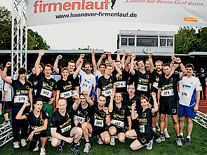 MENZEL runner team at Hanover Coporate Challenge