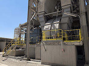 11000V electric motor intalled at cement mill to drive fan 11000V electric motor intalled at cement mill to drive fan