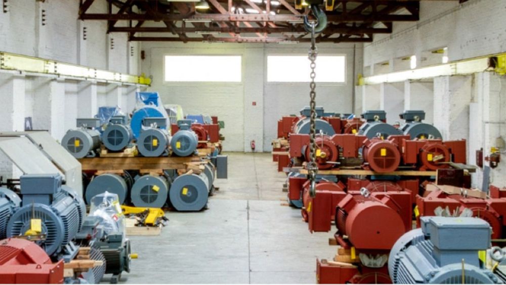 Electric motor test facility. Checks up to 13.8 kV