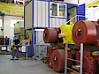 Test area for electric motor test