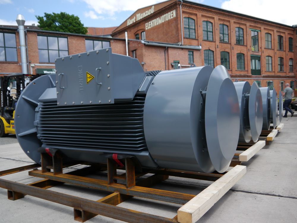 High voltage motors up to 13.8 kV and 25 MW