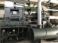 Replacement motor from stock for Cuban oxygen plant Replacement motor from stock for Cuban oxygen plant