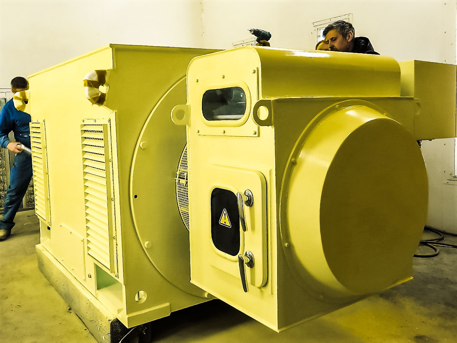 Asynchronous slip ring motors from 230 V to 13,800 V