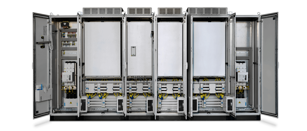 Drive systems for your test area. Up to 13.8 kV, 10 MW
