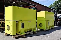 Two slip ring motors with CACA Air-Air cooling Two slip ring motors with CACA Air-Air cooling