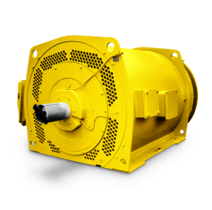 Pipe-cooled squirrel cage induction motor