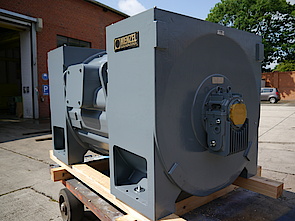 Air compressor drive for Cuba ready for delivery