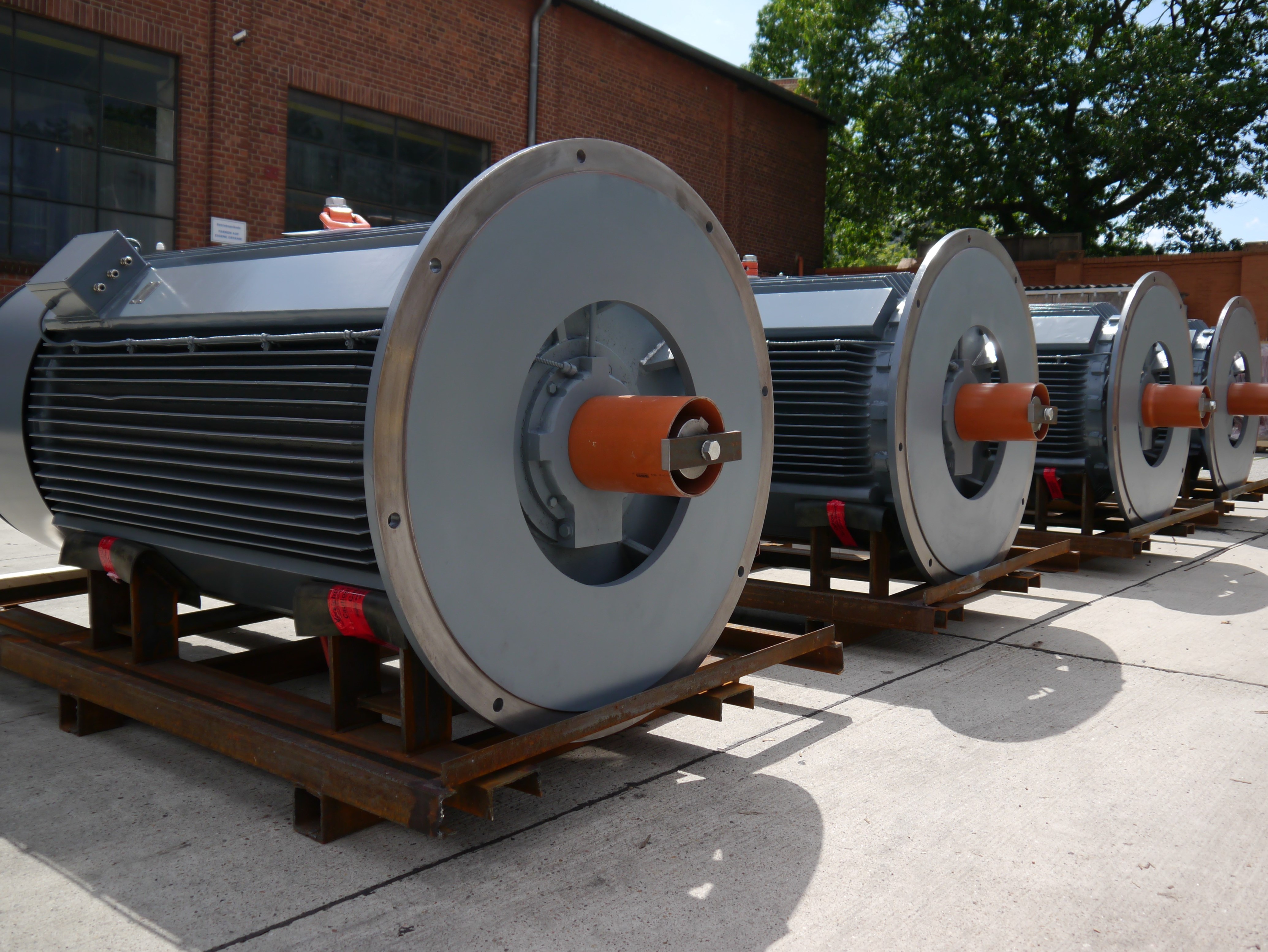 IP67 high voltage motors for Egypt