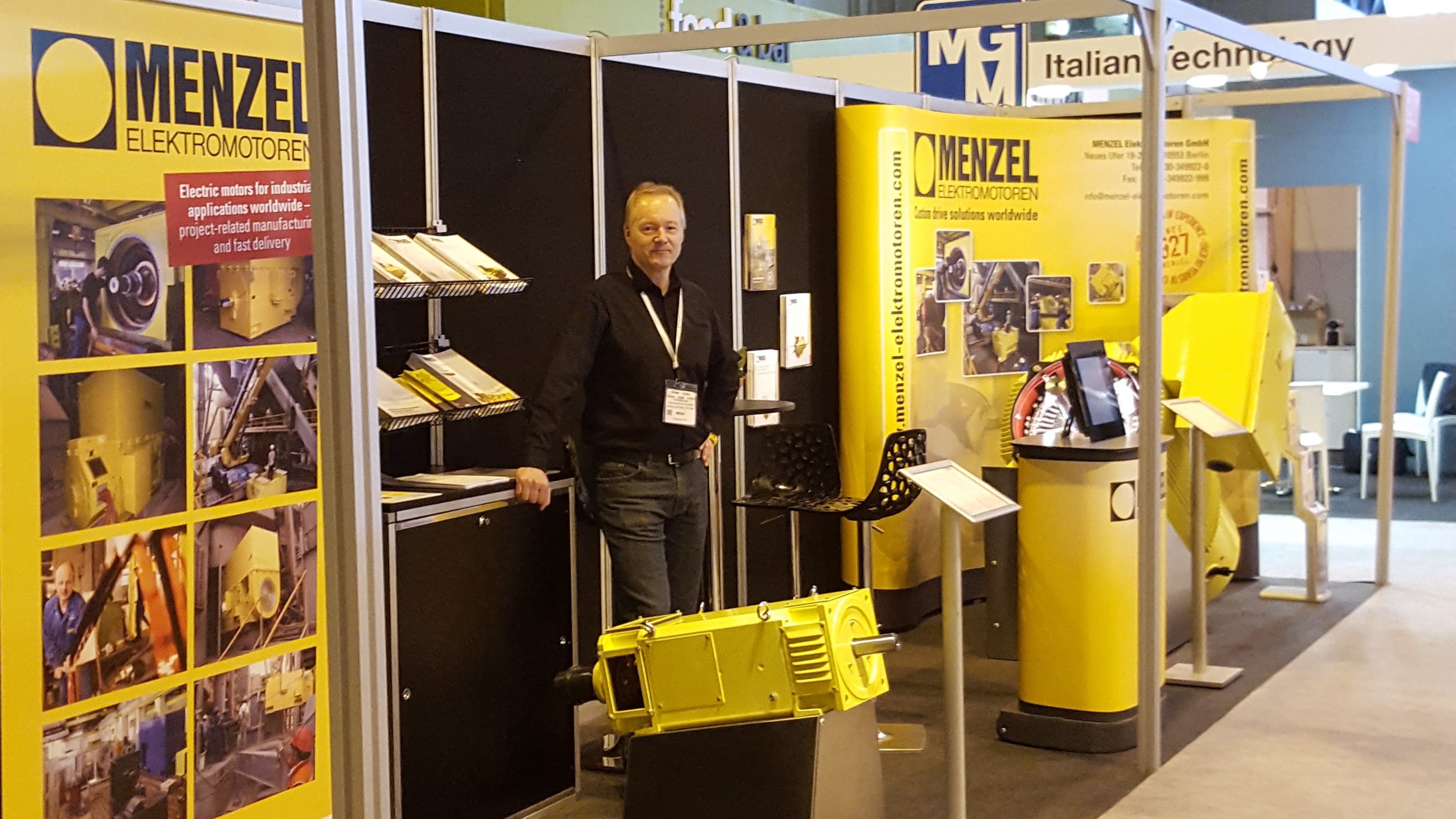 Menzel exhibiting at Maintec 2019