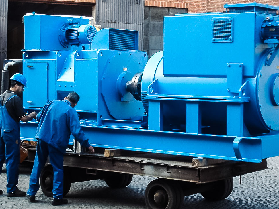 Rotating frequency converters & machine units (11 kV)