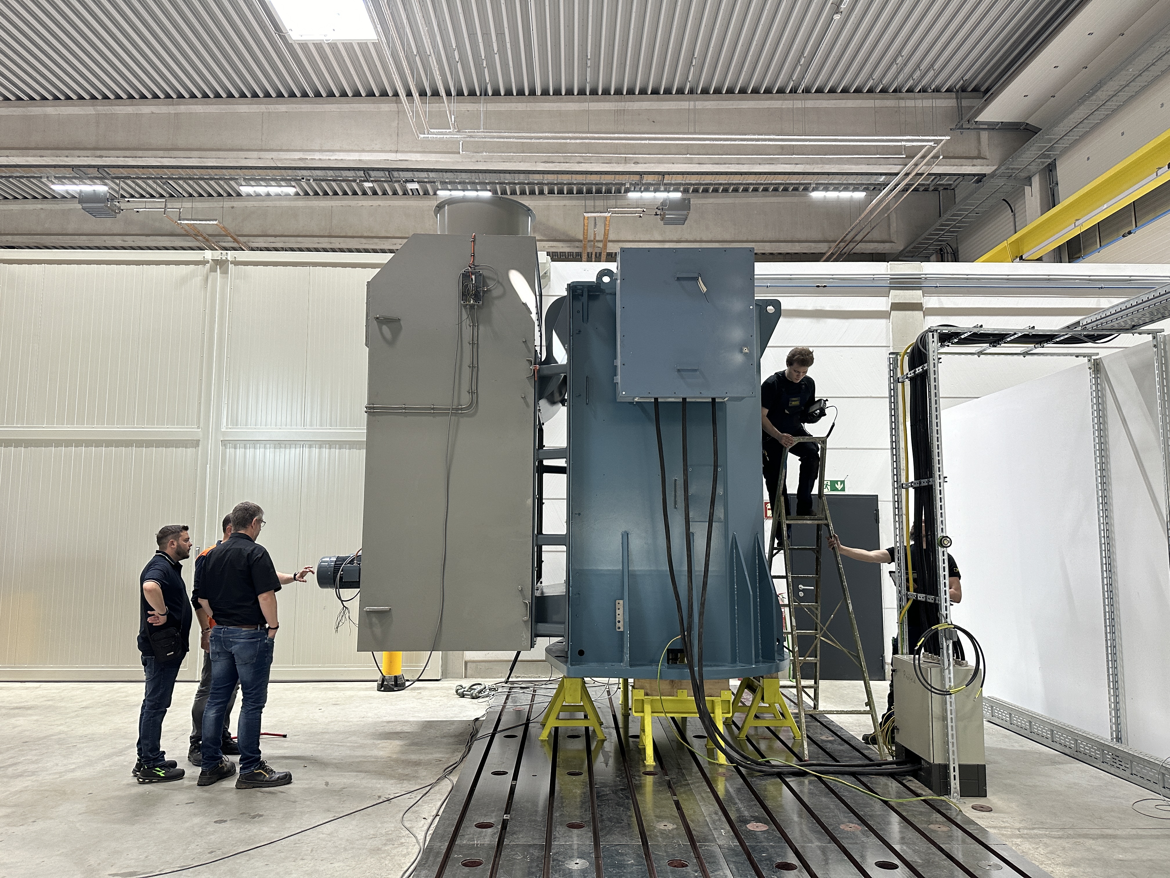 Extensive testing at inhouse full load testfield near Berlin