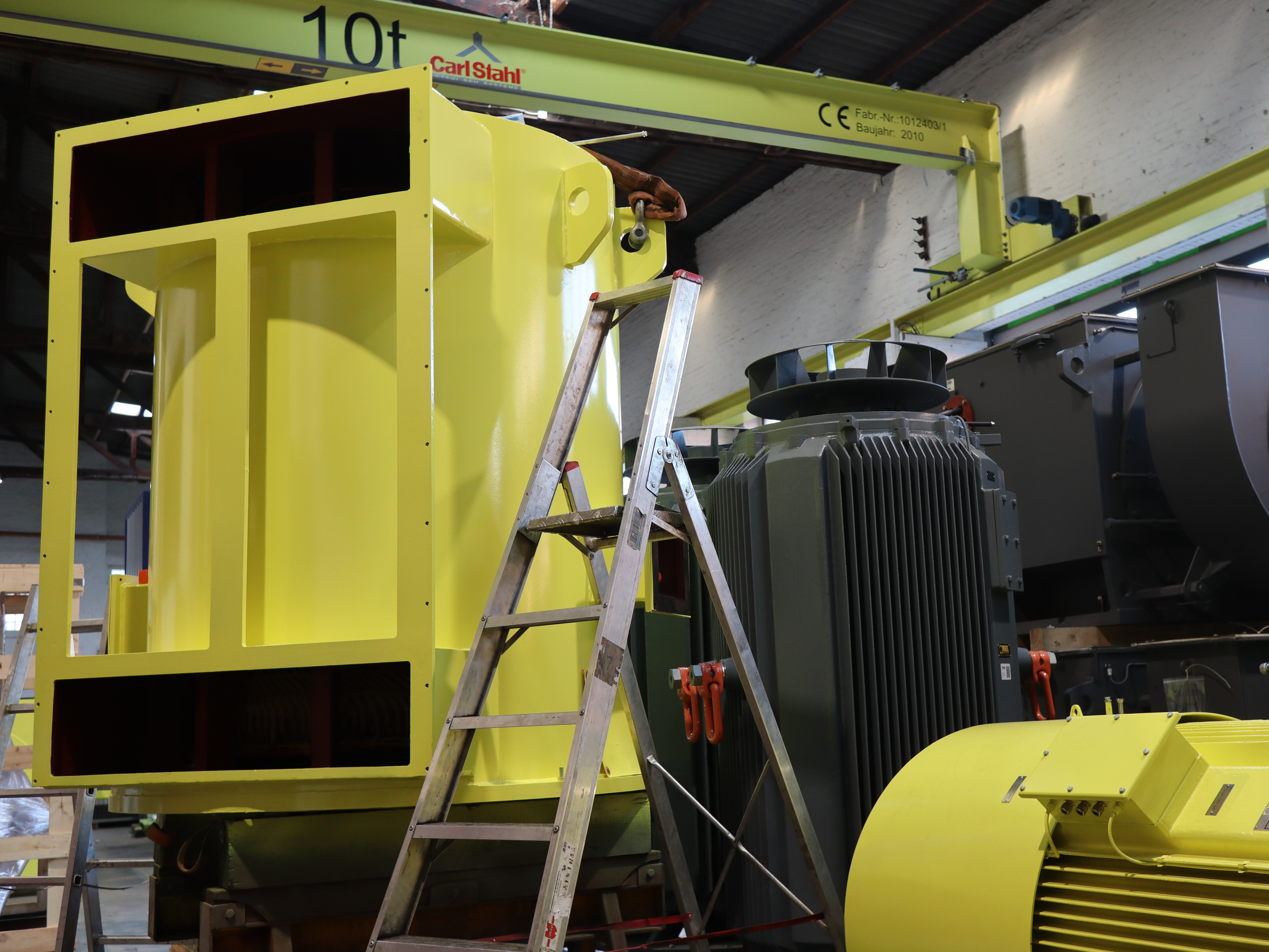 6000V two-speed ship motor frame size 630