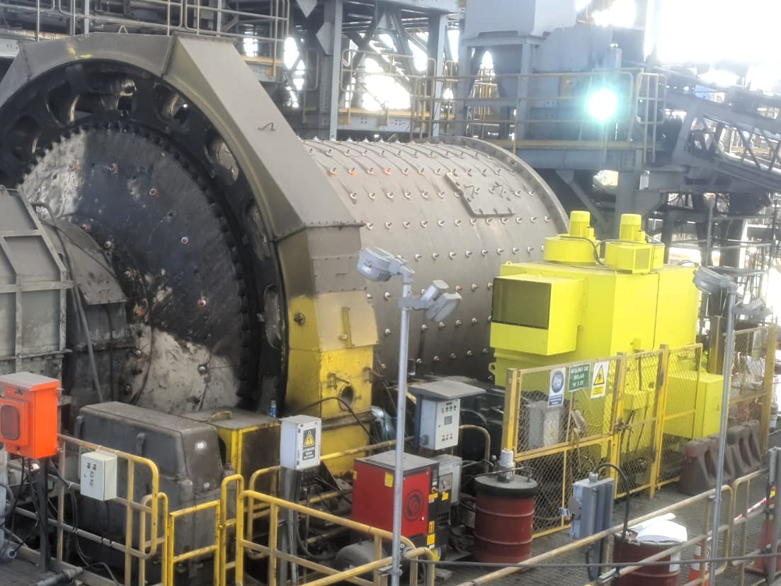 Mühlenanlage betrieben von MENZEL Motor