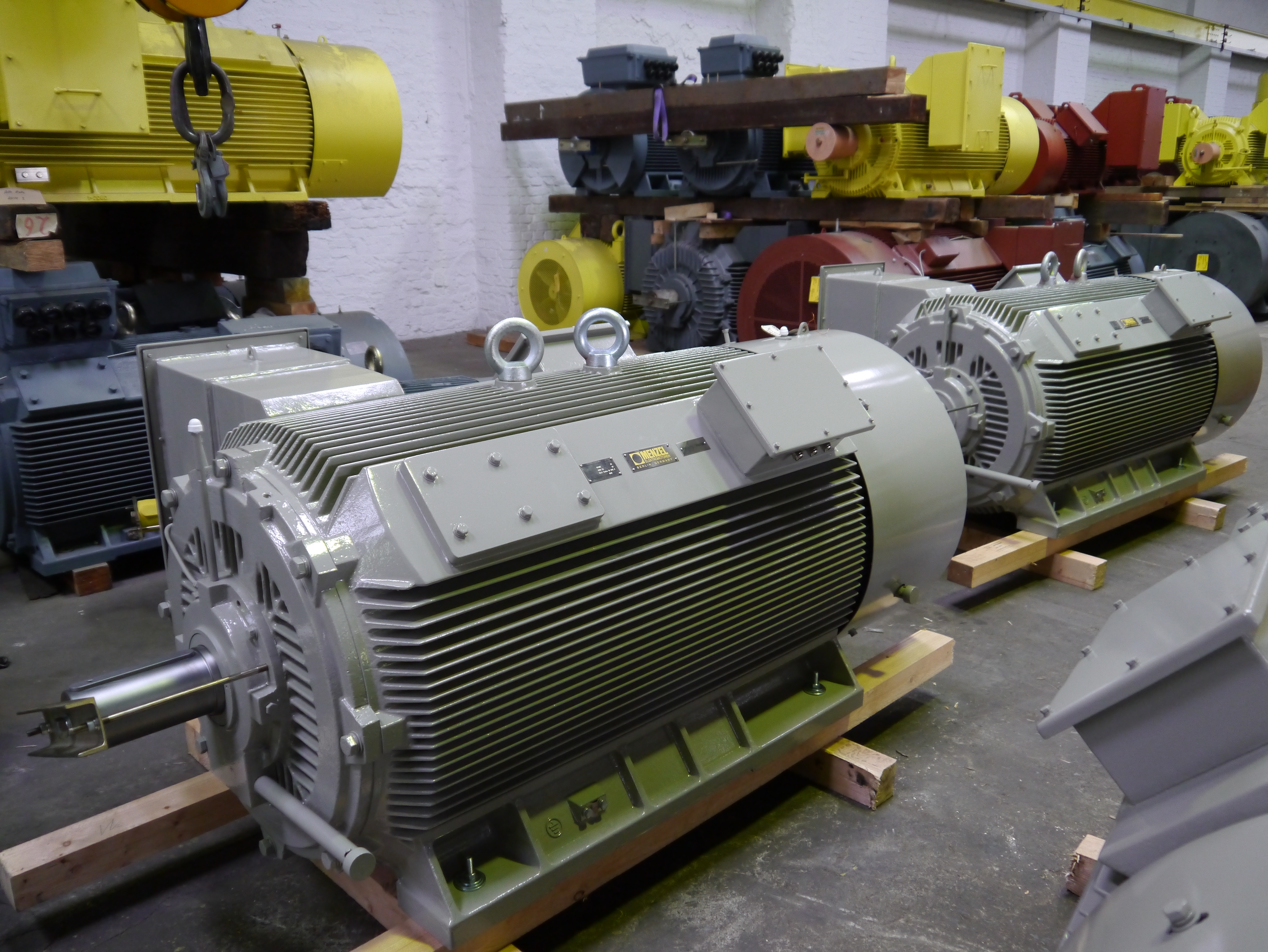 6000V slurry pump motors 