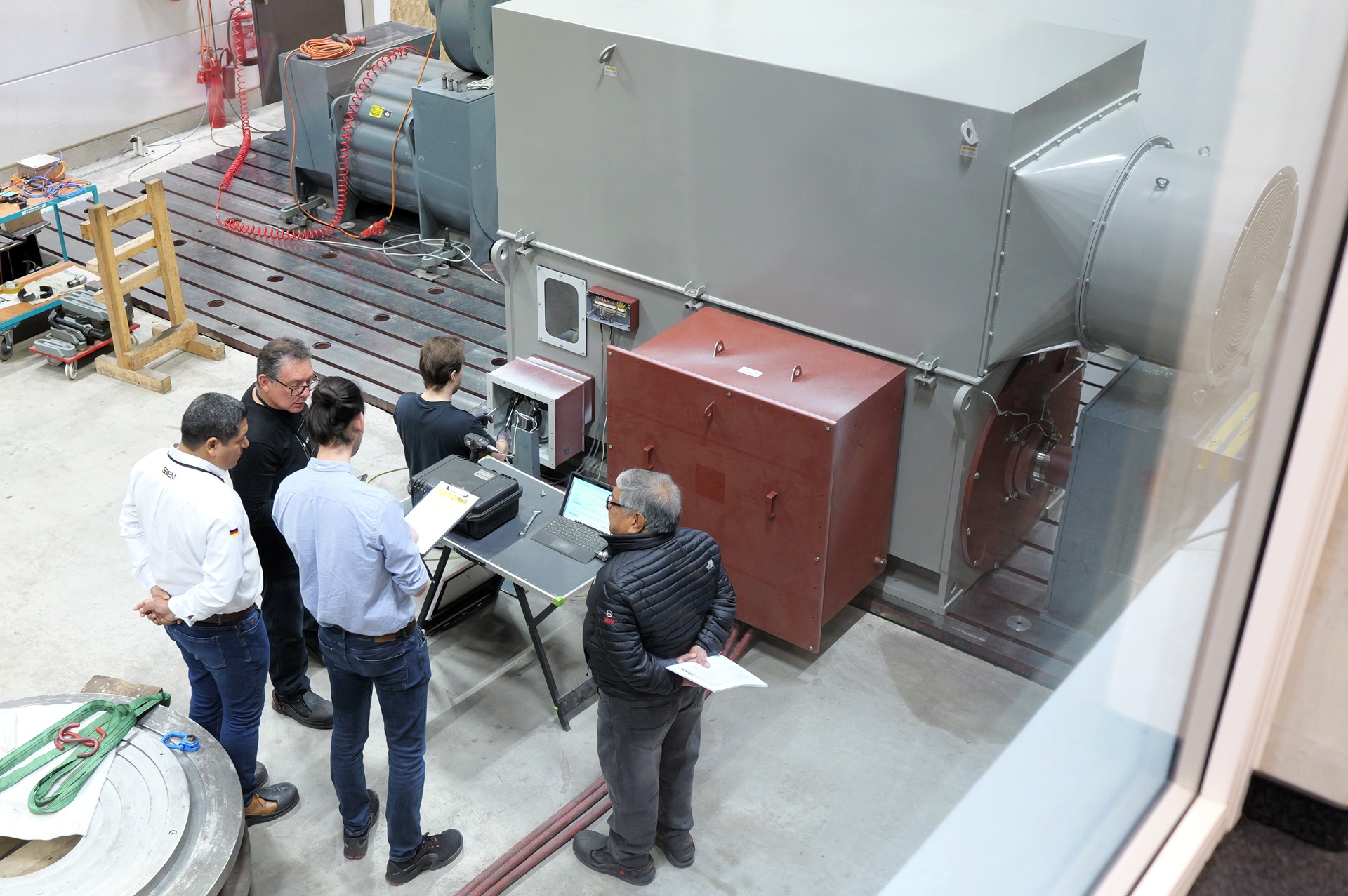 Kundentest im Lastprüffeld von MENZEL in Berlin