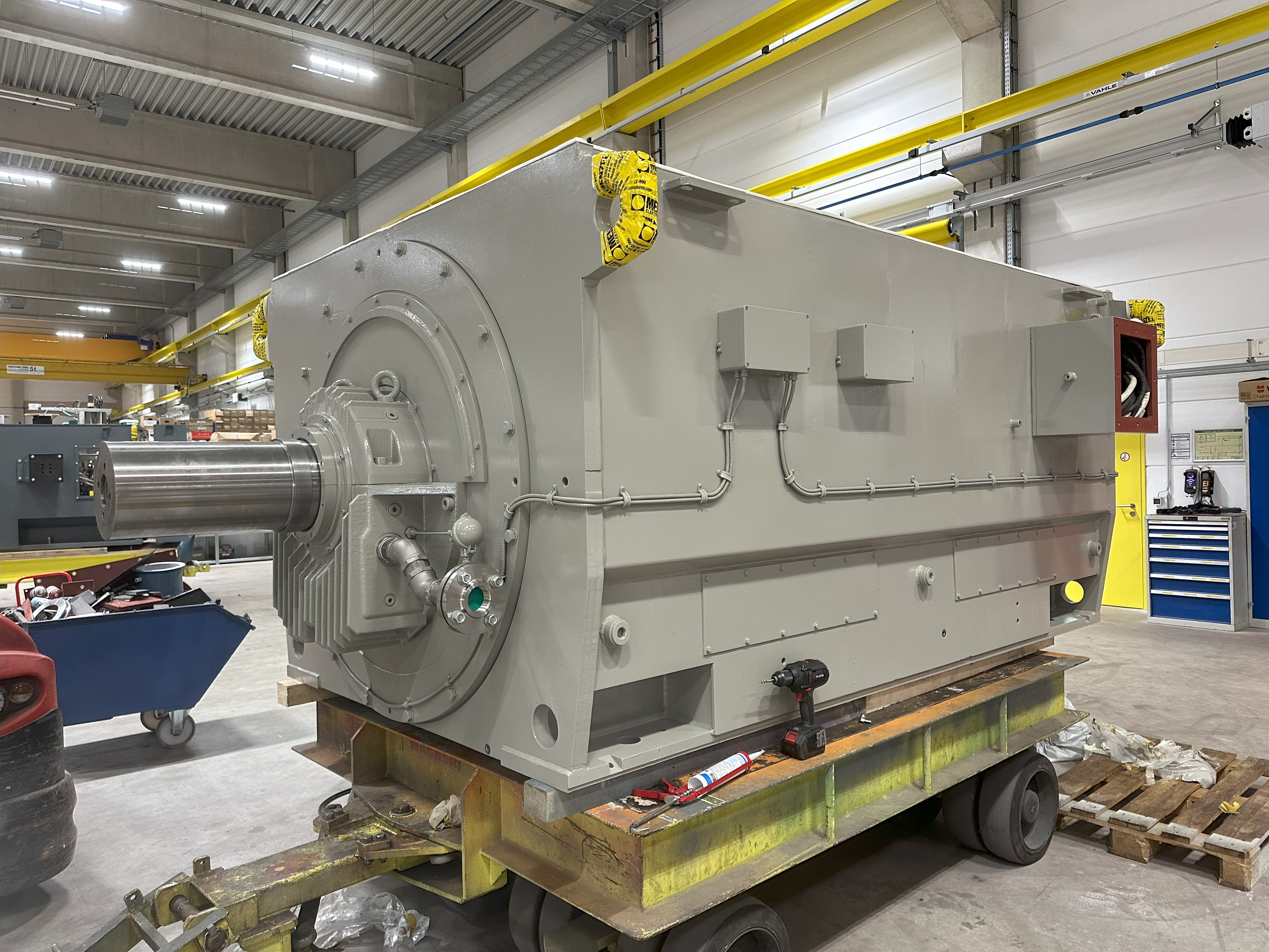 Rapid delivery of a 6.600 V ATEX-certified motor