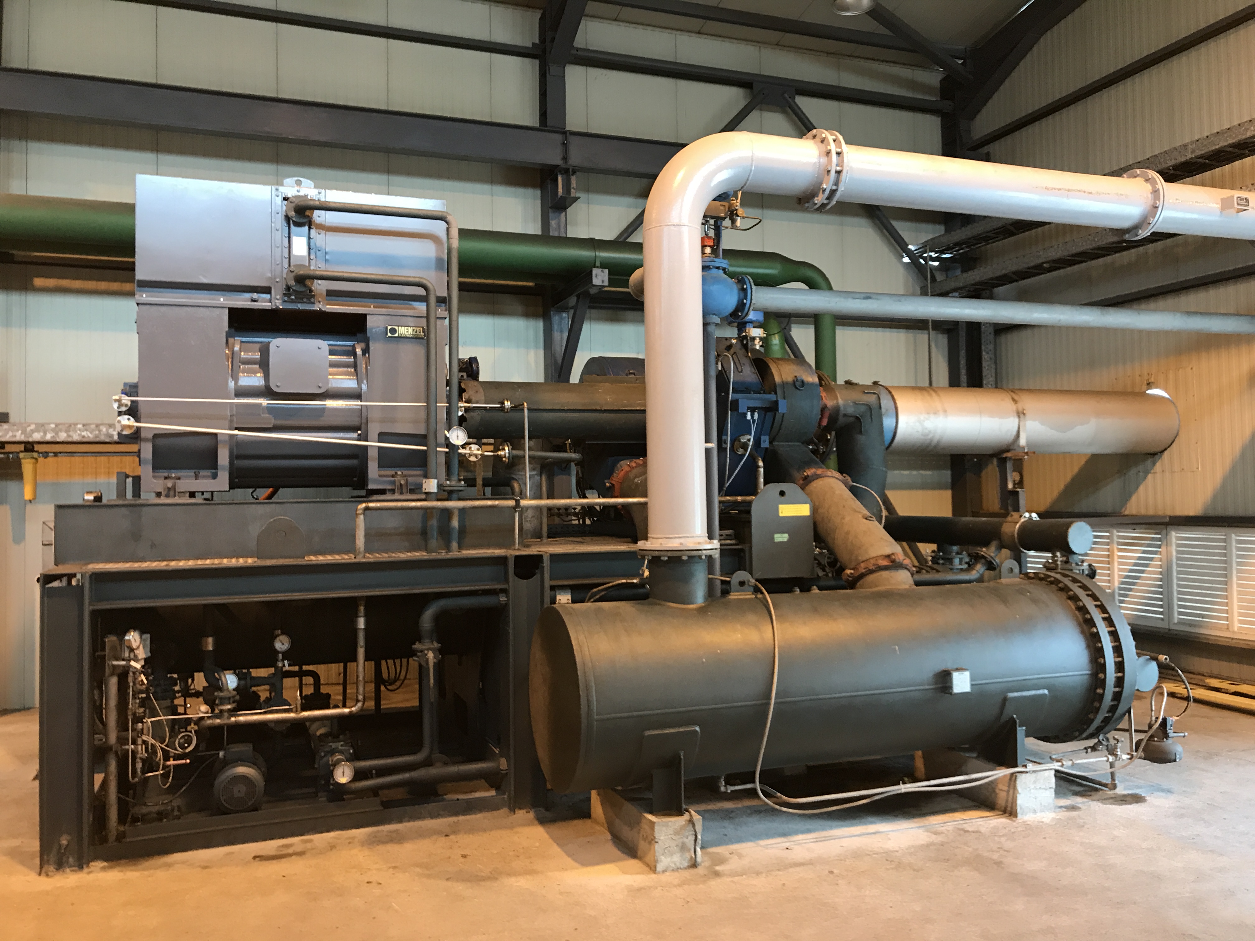 MENZEL Verdichterantrieb treibt Produktionsanlage für medizinischen Sauerstoff an