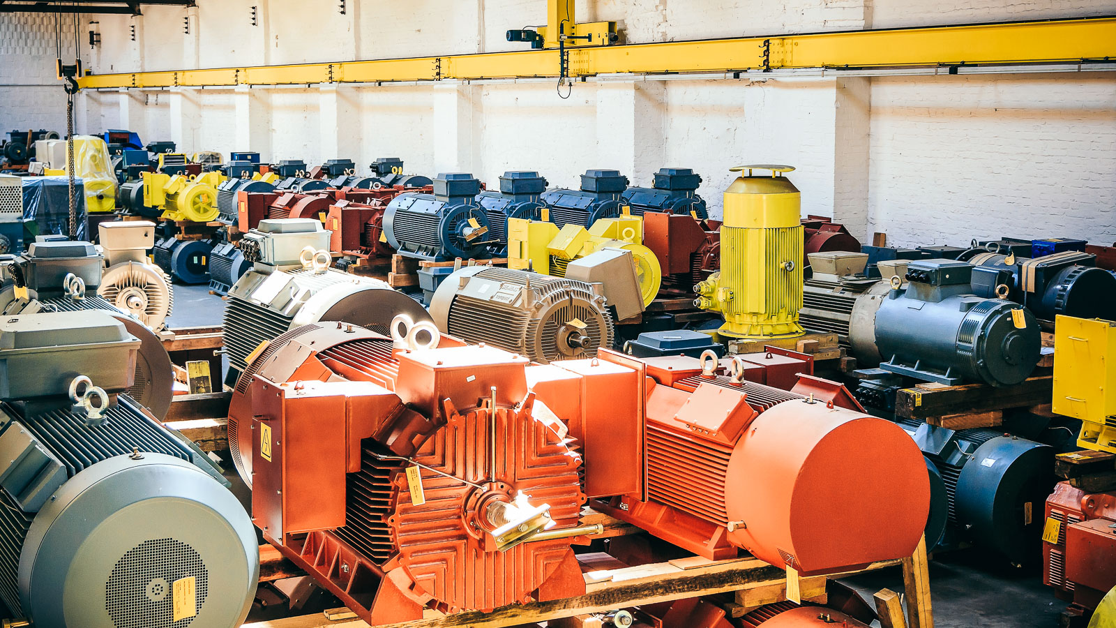 Large AC Motors from Stock