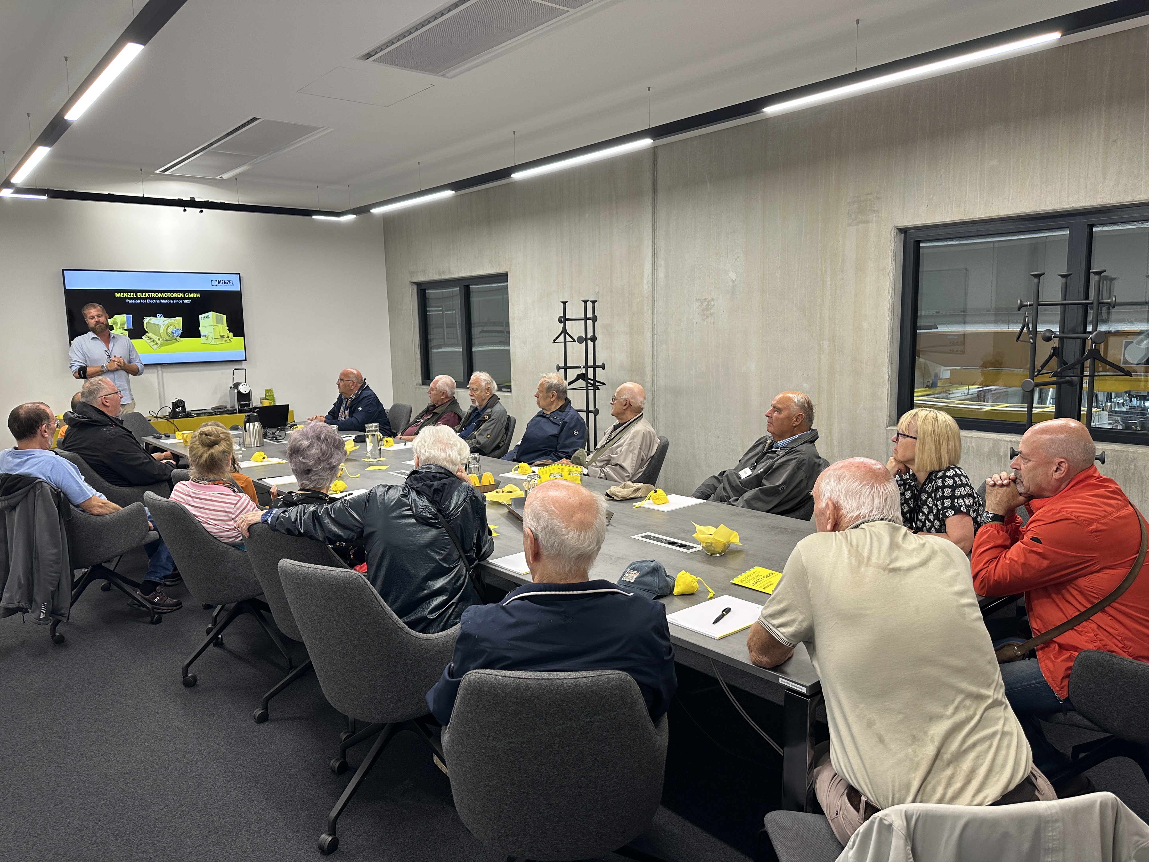 Stahlwerker Traditionsverein Hennigsdorf at Mathis Menzel presentation